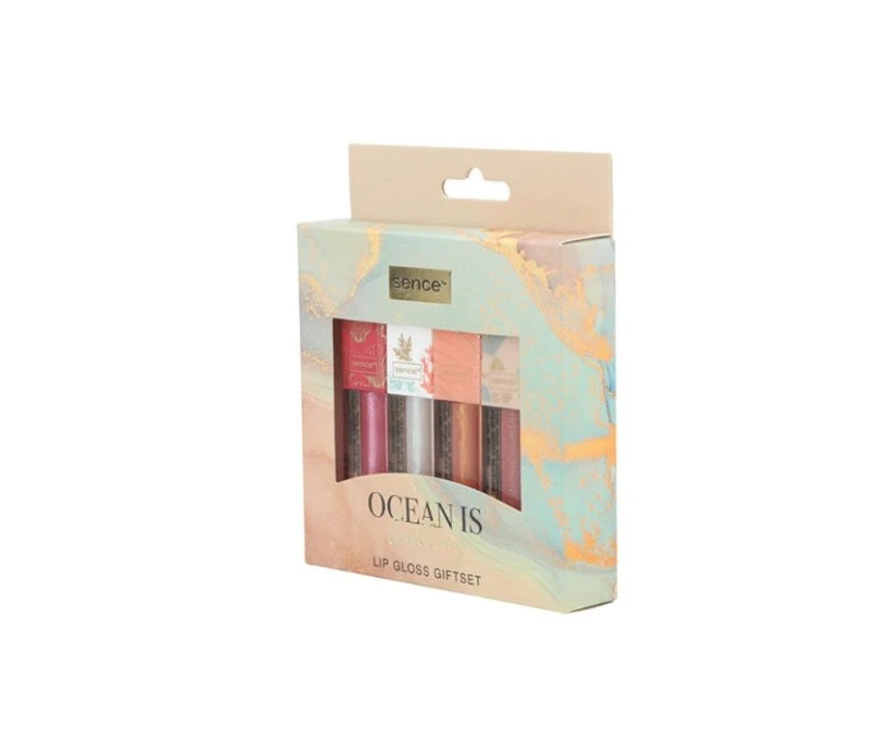 Lip Gloss Set 4 Sortimente Sence  ( 2  x  4.5 ml Shine  +  2  x  4.5 ml Shimmer )